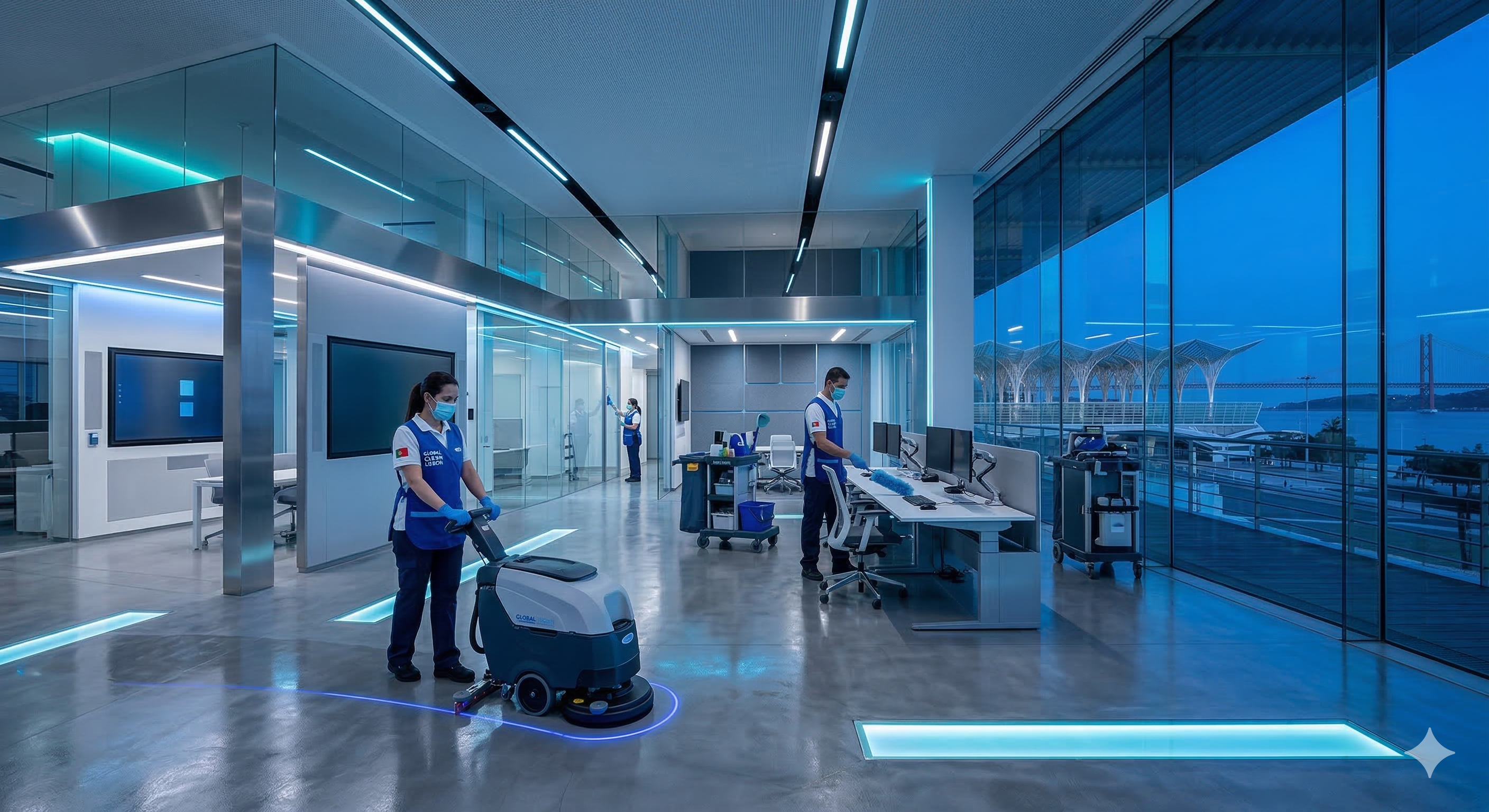 Limpeza de Escritórios - Empresa de Tecnologia